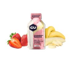 GU Energy 32 g Gel-strawberry/banana