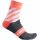 Castelli TALENTO cyklo ponožky multifarebná/ružová veľkosť L/XL
