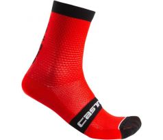 Castelli SUPERLEGGERA 12 Cyklo ponožky červená