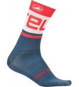 Castelli FREE KIT 13 Pánske letné ponožky oceľ.modrá veľkosť XXL