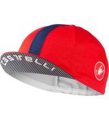 Castelli ESPRESSO Cyklistická šiltovka červená