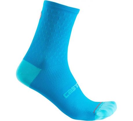 Castelli PRO cyklo ponožky morská modrá veľkosť LX