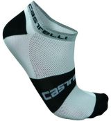 Castelli 7069 LOWBOY Cyklistické ponožky nízke biela
