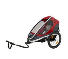 Hamax OUTBACK ONE Multifunkčný detský vozík-jednomiestny červená