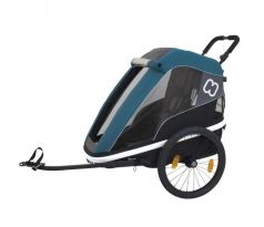 Hamax AVENIDA ONE Multifunkčný detský vozík-jednomiestny šedá/modrá