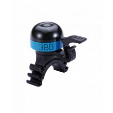 BBB BBB-16 MINIFIT Mini zvonček na bicykel s univerzálnym úchytom modrá