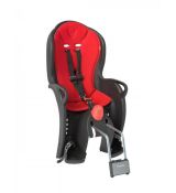 Hamax SLEEPY Detská cyklo sedačka s konzolou na rám šedo-červená