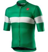 Castelli 21072 LaMITICA pánsky cyklistický dres s krátkym rukávom zelená -30%