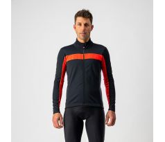 Castelli 20506 MORTIROLO VI pánska cyklistická bunda do chladnejších podmienok veľkosť svetlá čierna