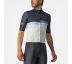 Castelli 22017 A BLOCCO pánsky cyklistický dres s krátkym rukávom Farba: 414 tm.modrá/modrá/slonovina Zĺava -25% L