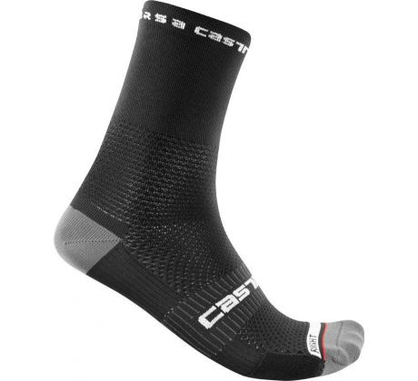 Castelli 21026 ROSSO CORSA PRO 15 cyklistické ponožky Farba: 010 čierna