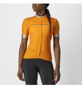 Castelli 21050 GRADIENT dámsky cyklistický dres s krátkym rukávom Farba: 854 oranžová veľkosť L