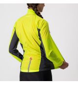 Castelli 21529 SQUADRA STRETCH ľahká dámska cyklistická bunda Farba: 032 žltá neón