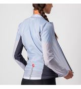 Castelli 21529 SQUADRA STRETCH ľahká dámska cyklistická bunda Farba: 870 strieborná šedá