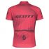 SCOTT RC PRO Detský cyklistický dres carmine pink/dark purple