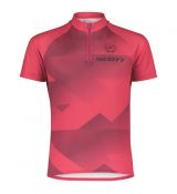 SCOTT RC PRO Detský cyklistický dres carmine pink/dark purple