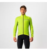 Castelli 21511 SQUADRA STRETCH pánska cyklistická bunda proti vetru a chladu Farba: 032 žltá neón