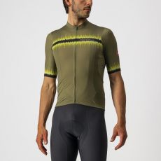 Castelli 22020 GRIMPEUR pánsky cyklistický dres s krátkym rukávom Farba: 983 machová veľkosť M a XL