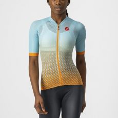 Castelli 22058 CLIMBER'S 2.0 W dámsky cyklistický dres s krátkym rukávom Farba: 472 sv.modrá/oranž Veľkosť L Zľava 25%