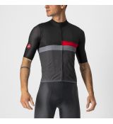 Castelli 22017 A BLOCCO pánsky cyklistický dres s krátkym rukávom Farba: 085 čierna/červená/šedá Skladom veľkosť 3XL