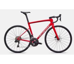 Specialized Tarmac SL8 Comp 2026 Shimano 105 DI2 Gloss Red Tint Over Silver Dust / Silver Dust