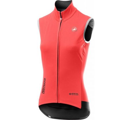 Castelli 19538 PERFETTO RoS W Dámska cyklo vesta zateplená žiarivá ružová veľkosť M