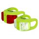 Osvetlenie set KLS TWINS,  lime green