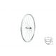 Zapletené koleso predné KLS DRAFT V-brake F, 26",  silver
