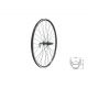 Zapletené koleso zadné KLS DRAFT V-brake R, 28/29", black
