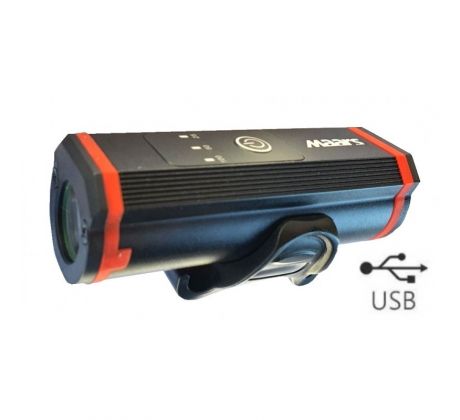 Svetlo predné Maars, 500 Lm., USB nabíjanie.IPX5