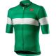 Castelli 21072 LaMITICA pánsky cyklistický dres s krátkym rukávom zelená -30% veľkosť L