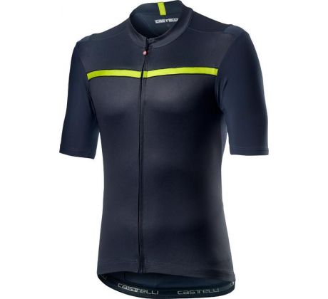 Castelli 20023 UNLIMITED Pánsky cyklo dres s krátkym rukávom tmavá oceľová modrá Veľkosť L Zľava 30%