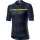 Castelli 20023 UNLIMITED Pánsky cyklo dres s krátkym rukávom tmavá oceľová modrá Veľkosť L Zľava 30%