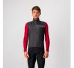 Castelli 21512 SQUADRA STRETCH pánska cyklistická vesta proti chladu a vetru svetlá čierna