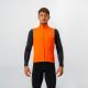 Castelli 19504 PERFETTO VEST Pánska cyklistická vesta do chladnejších podmienok Farba: 034 oranžová