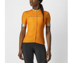 Castelli 21050 GRADIENT dámsky cyklistický dres s krátkym rukávom Farba: 854 oranžová veľkosť L