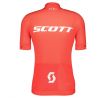 SCOTT RC PRO SS Pánsky cyklistický dres Farba: fiery red/white vrľkosť L