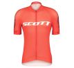 SCOTT RC PRO SS Pánsky cyklistický dres Farba: fiery red/white vrľkosť L