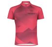 SCOTT RC PRO Detský cyklistický dres carmine pink/dark purple