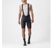 Castelli 22003 COMPETIZIONE KIT pánske krátke cyklistické nohavice s trakmi 123 čierna/červená