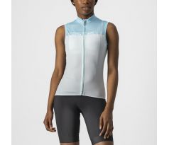 Castelli 22066 VELOCISSIMA dámsky cyklistický dres bez rukávov Farba: 498 modrá Aqua/sv.modrá Veľkosť M Zľava 25%