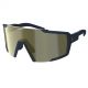 Okuliare SCOTT SCOTT SHIELD submariner blue / gold chrome
