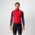 Castelli 19504 PERFETTO VEST Pánska cyklistická vesta do chladnejších podmienok  tmavá červená copy