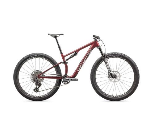 2025 Specialized Epic 8 Expert Satin Red Sky / White  Elektronické radenie