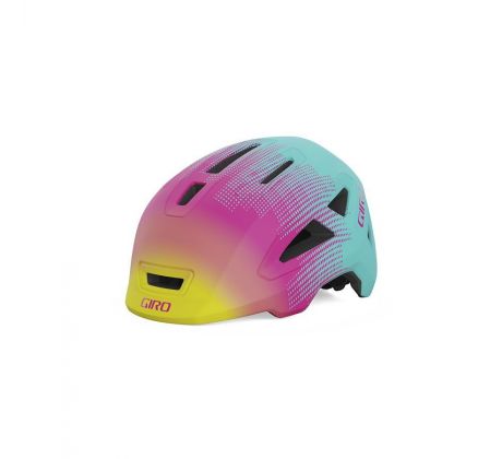Giro Scamp II detská prilba, mat teal/pink towers