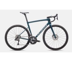 Specialized Tarmac SL8 Expert 2025 Shimano Ultegra Di2 Gloss Deep Lake Metallic / Green Pearl Over Seafoam