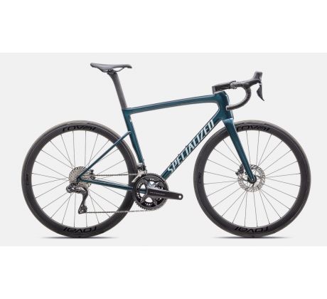 Specialized Tarmac SL8 Expert 2025 Shimano Ultegra Di2 Gloss Deep Lake Metallic / Green Pearl Over Seafoam