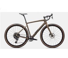 Specialized DIVERGE EXPERT CARBON 2025 Satin Burnt Gold Metallic / Black Liquid Metal veľkosť 52 54
