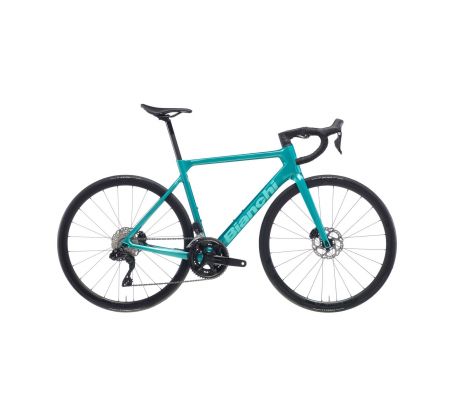 2026 Bianchi Sprint 105 Di2 12sp Cestný karbónový bicykel metalická celeste