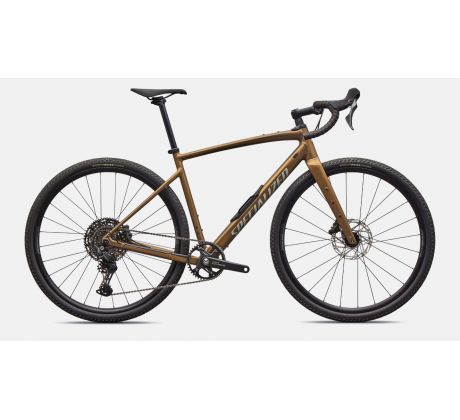 Specialized Diverge 4 Sport Alloy Shimano CUES 2026 Satin Burnt Gold Metallic / Shadow Silver